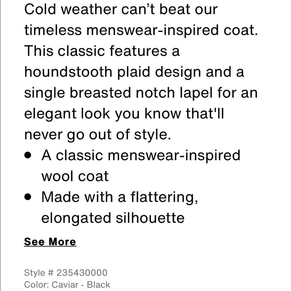 Sold. NWT Levi’s Wool Blend Cocoon Coat Size Small - Picture 14 of 14
